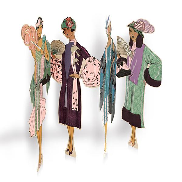 MON PETIT ART  5 ブックマーク "Les Annees Folles" レザネフォル |  | 01