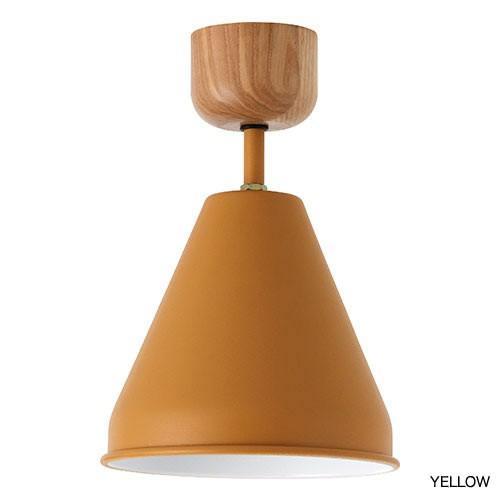 BRID カラー＆ウッド 1灯 シーリングランプ（電球あり）001842