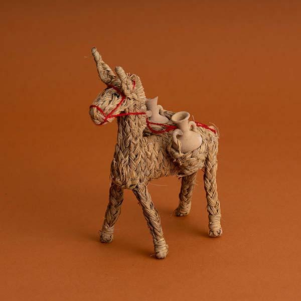 SAN JOSE ブッロ エスパルト コン カンタロス BURRO ESPARTO CON CANTAROS(26CMS) 00374-5A | 