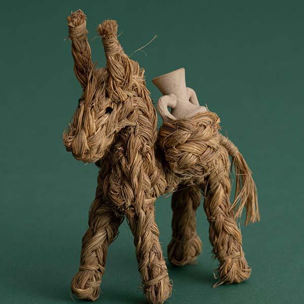 SAN JOSE ブッロ エスパルト コン カンタロス BURRO ESPARTO CON CANTAROS(15CMS) 00374-2A |  | 02