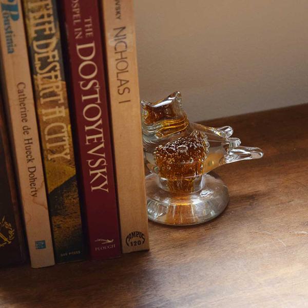 HERE ガラスオブジェ "Owl" | DETAIL | 05