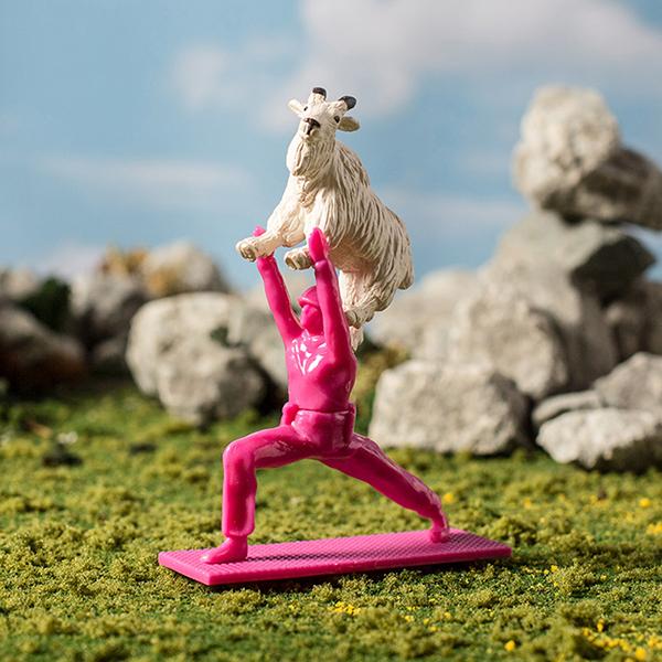 Humango ヨガジョー 9フィギュア Yoga Joes "レインボー” | DETAIL | 01