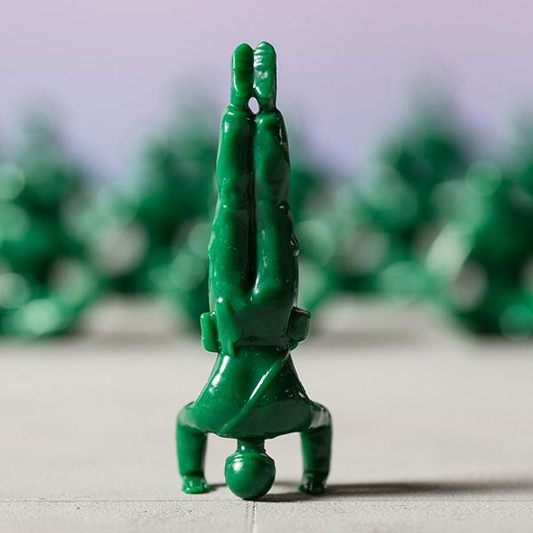 Humango ヨガジョー 9フィギュア Yoga Joes "レインボー” | DETAIL | 02