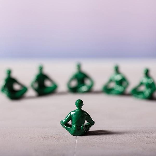 Humango ヨガジョー 9フィギュア Yoga Joes "レインボー” | DETAIL | 03