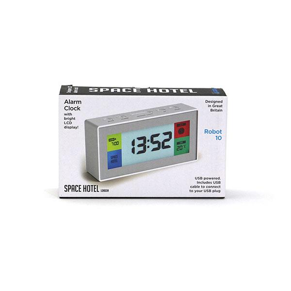 SPACE HOTEL ロボット アラーム クロック "ホワイト / ホワイト" |  | 13