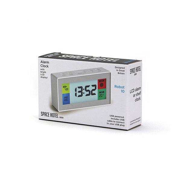 SPACE HOTEL ロボット アラーム クロック "ホワイト / ホワイト" |  | 14