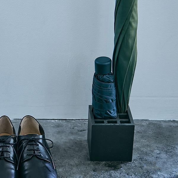 +d スプラッシュ スクエア ブラック 傘立て D-861-BK | +d | 01