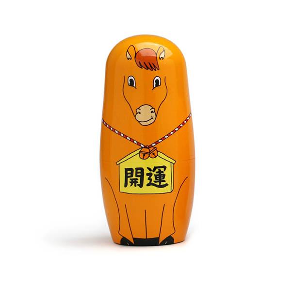ハッピーニューホース MIDORI KOMATSU マトリョーシカ Happy New Horse | DETAIL | 02