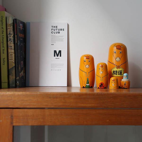 ハッピーニューホース MIDORI KOMATSU マトリョーシカ Happy New Horse | DETAIL | 09