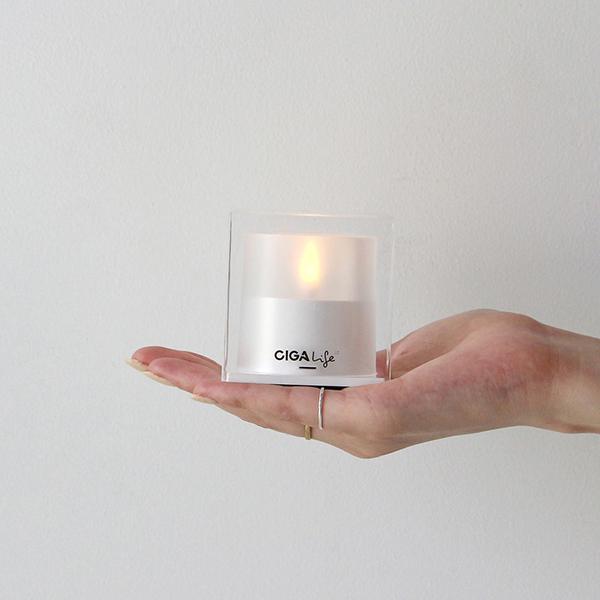 CIGA Design ミニ キューブ ソーラー キャンドル Mini Cube Solar Candle | DETAIL | 05