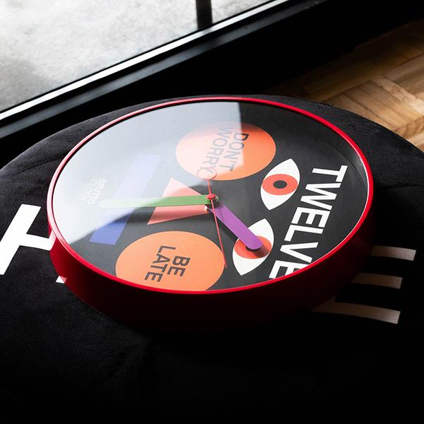 BRUTTO ウォール クロック "Be late" |  | 01