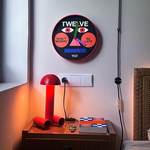 BRUTTO ウォール クロック "Be late" |  | 02