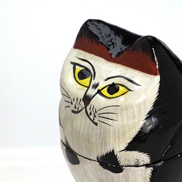 パピエ マシェ スタンディング キャット Papier Mache Standing Cat |  | 12
