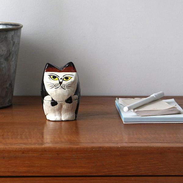 パピエ マシェ スタンディング キャット Papier Mache Standing Cat |  | 02