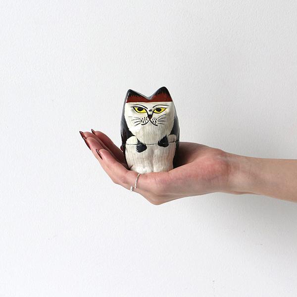 パピエ マシェ スタンディング キャット Papier Mache Standing Cat |  | 04