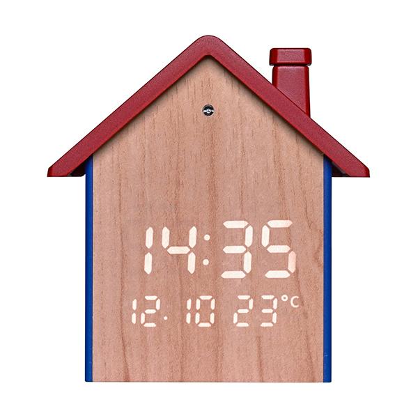 TFA デジタルアラームクロック Digital alarm clock in the shape of a little house 60.2046 | TFA Dostmann | 03