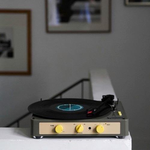Gadhouse レコードプレーヤー Brad Retro record（GREEN）GAD001001GR 