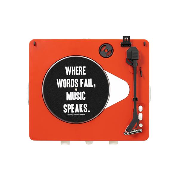 Gadhouse レコードプレーヤー Brad Retro record（TANGERINE）GAD001005TN |  | 17