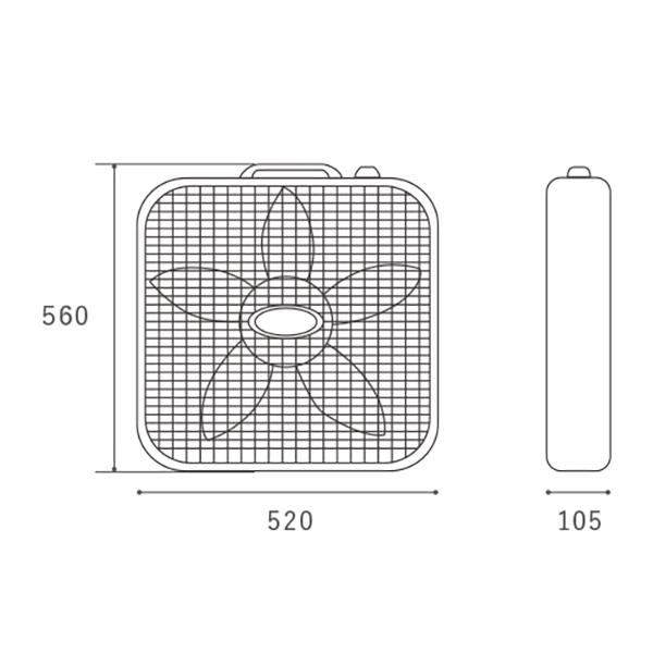 LASKO BOX FAN ラスコ ボックスファン 3733 | LASKO | 05