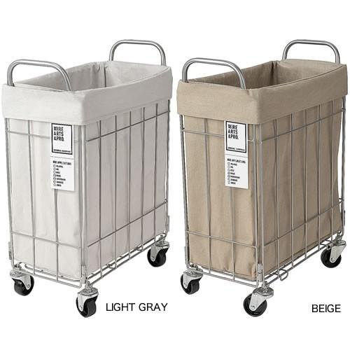 WIRE ARTS & PRO フォールディング（折り畳み）ランドリースクエアバスケット 28L キャスター付（003269） | BRID | 01