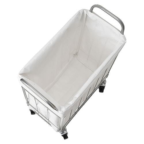 WIRE ARTS & PRO フォールディング（折り畳み）ランドリースクエアバスケット 28L キャスター付（003269） | BRID | 04