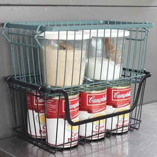 BRID スタックス ワイヤー ストレージ オープン バスケット Sサイズ（カーキ）002993 |  | 02