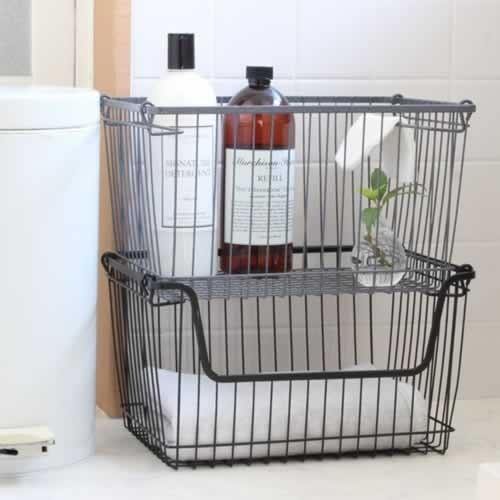 7個セット　BRID スタックス ワイヤー バスケットSTACKS おまけ付き スタックス ワイヤー ストレージバスケットシリーズ 専用
