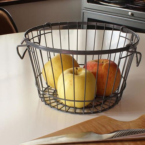 BRID スタックス ワイヤー ストレージ ラウンド バスケット Sサイズ （カーキ）003030 |  | 02