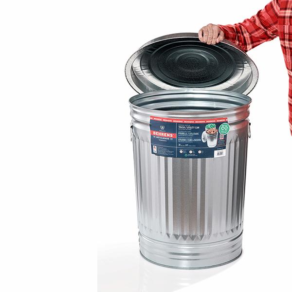 BEHRENS(ベーレンス) 31ガロンダストボックス（ふた付き）1270 |  | 03