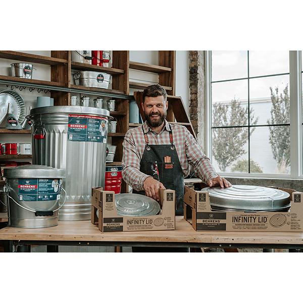 BEHRENS(ベーレンス) 31ガロンダストボックス（ふた付き）1270 |  | 06