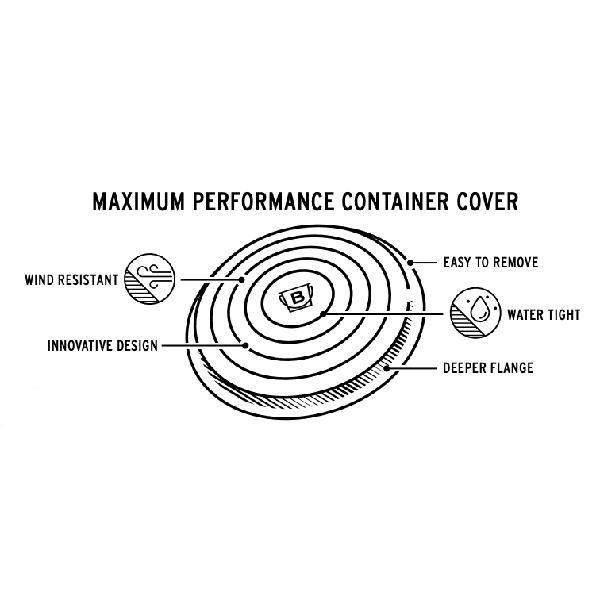 BEHRENS(ベーレンス) 31ガロンダストボックス（ふた付き）1270 |  | 08