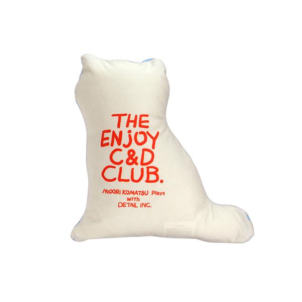 MIDORI KOMATSU エンジョイ C&D クラブ クッション "Cat/Blue" | DETAIL | 10