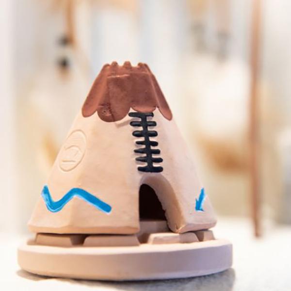 Incienso de Santa Fe ティピー Teepee インセンスバーナー 松の天然木製お香付き |  | 04