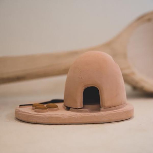 Incienso de Santa Fe ホルノ Horno インセンスバーナー 松の天然木製お香付き |  | 03