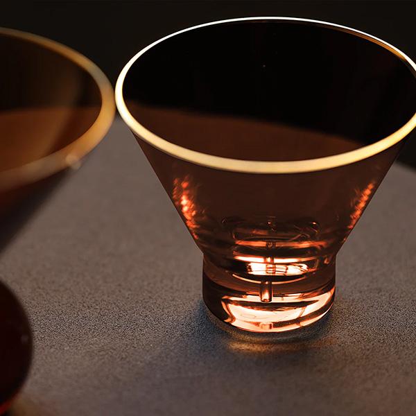 HUNT9 Hazel Alle a te ヘーゼル アラーテ お香立て インセンスホルダー Dusky Amber Cylinder 58293 | magnet | 04