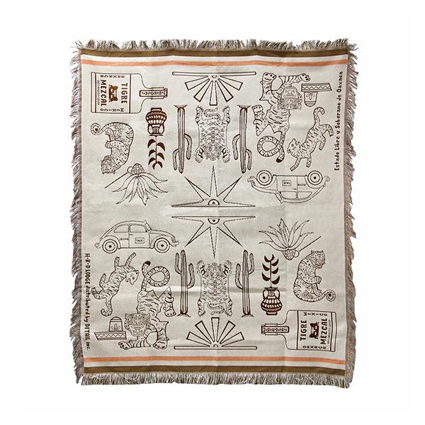 HERE オアハカスローケット "Tiger and more / Cream" | DETAIL