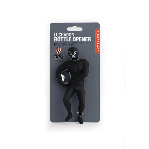 KIKKERLAND ルチャドール ボトルオープナー "ヘッドロック" ランダムカラー カラー指定不可 XBO09H | KIKKERLAND | 05