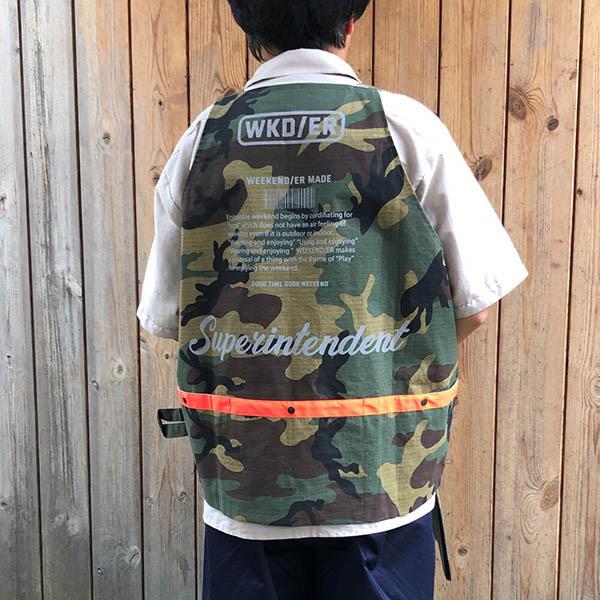WEEKEND(ER) バトルドレスエプロンベスト BATTLE DRESS APRON