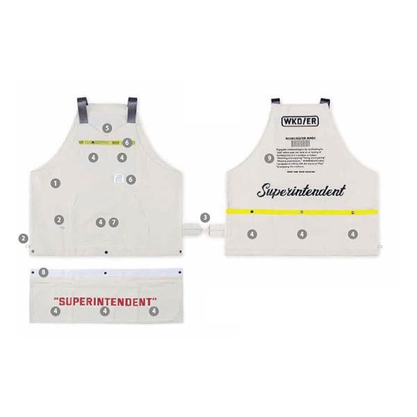 WEEKEND(ER) バトルドレスエプロンベスト BATTLE DRESS APRON