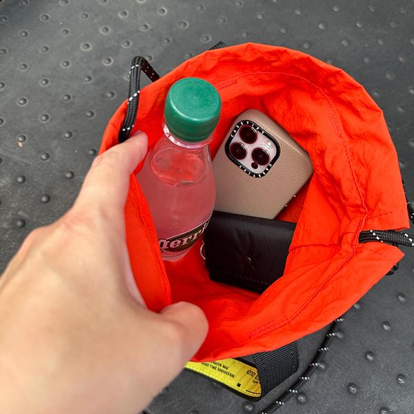 並行輸入　バッグ WEEKEND（ウィークエンダー） WEEKEND(ER) ウォッシュナイロン巾着