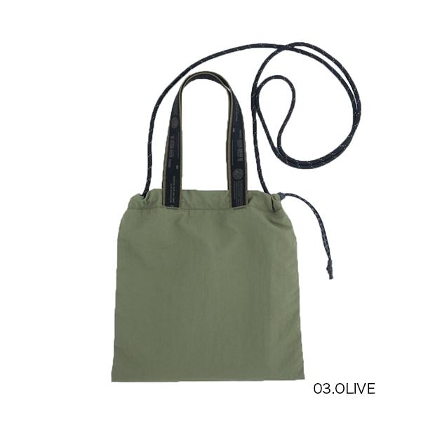 WEEKEND(ER) ウォッシュナイロン巾着バッグ WASH NYLON DRAWSTRING BAG 79120 71167