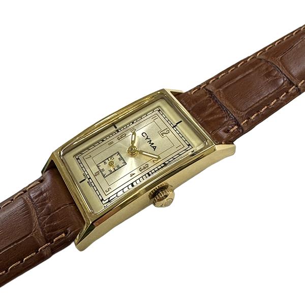 CYMA（シーマ） スモールセコンド メンズ腕時計 19600-C デッド