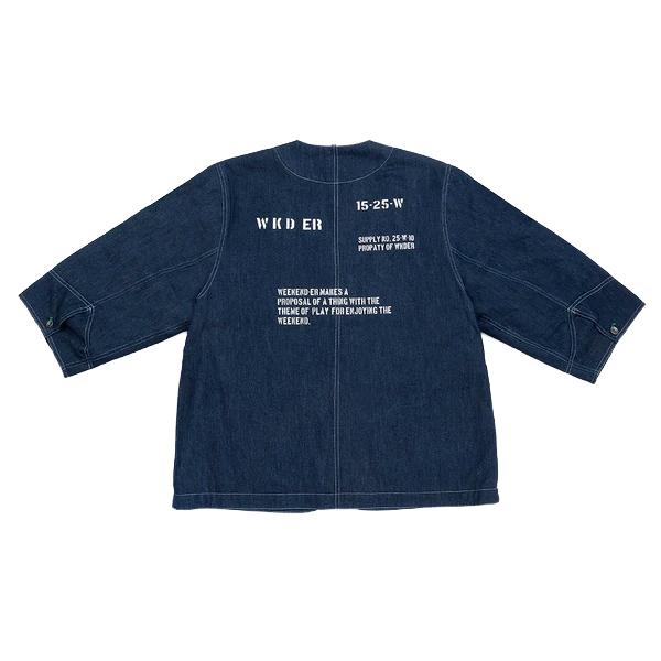 DAN-TEN WEEKEND(ER) ダンテン はんてん DENIM C_J PRINT 7861001