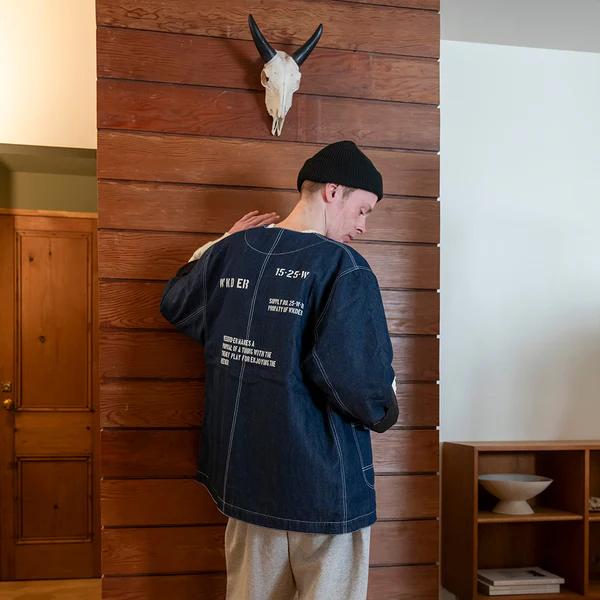 テンテン DAN-TEN WEEKEND(ER) ダンテン はんてん DENIM C_J PRINT