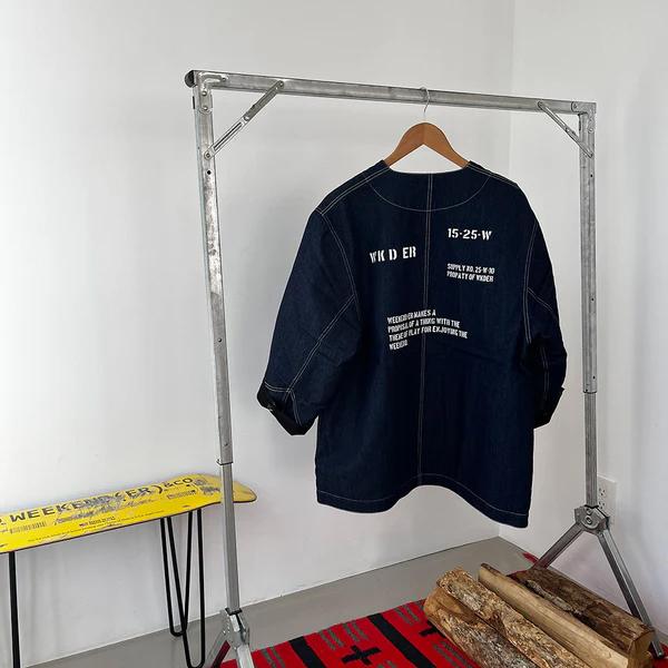 テンテン DAN-TEN WEEKEND(ER) ダンテン はんてん DENIM C_J PRINT