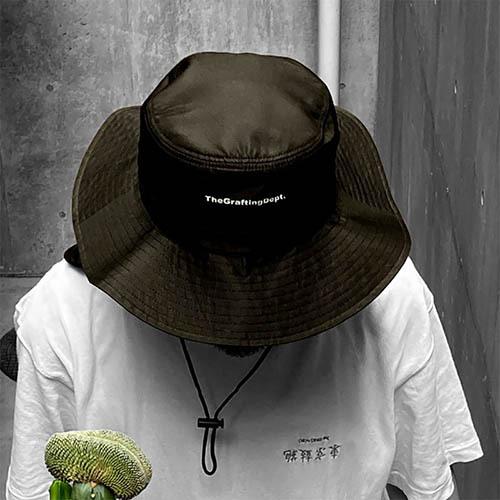 karin サンシェイドハット ザ・グラフティング・デプト "Black" | DETAIL | 02