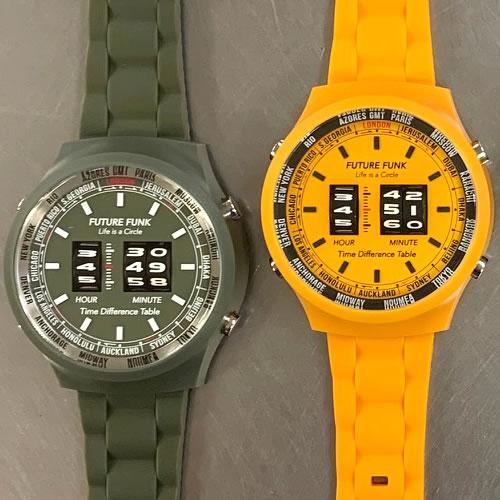 FUTURE FUNK  (フューチャー ファンク)FF105-WH ポリウレタンベルト クオーツ腕時計（ホワイト） | FUTURE FUNK | 04