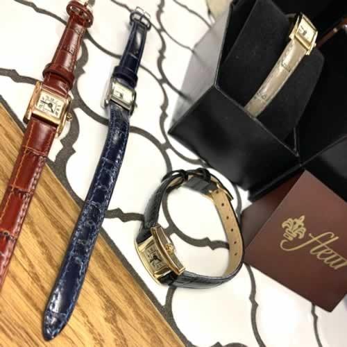 Fleur フルール レディース腕時計 レザーバンド F003 : rodcontrol