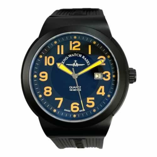 ZENO-WATCH BASEL クオーツチタニウム メンズパイロットウォッチ 201-1 