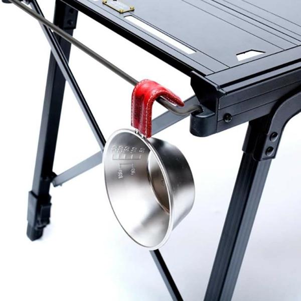 AS2OV(アッソブ)  フォールディングテーブル FOLDING TABLE ブラック 492502-10の画像